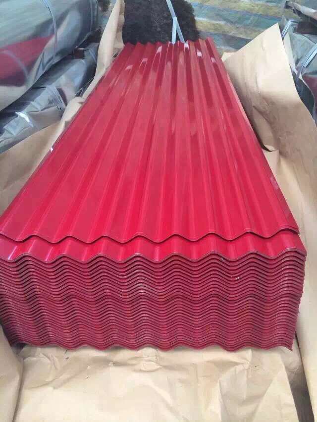 Coated Galvalume corrugated Roofing Sheet