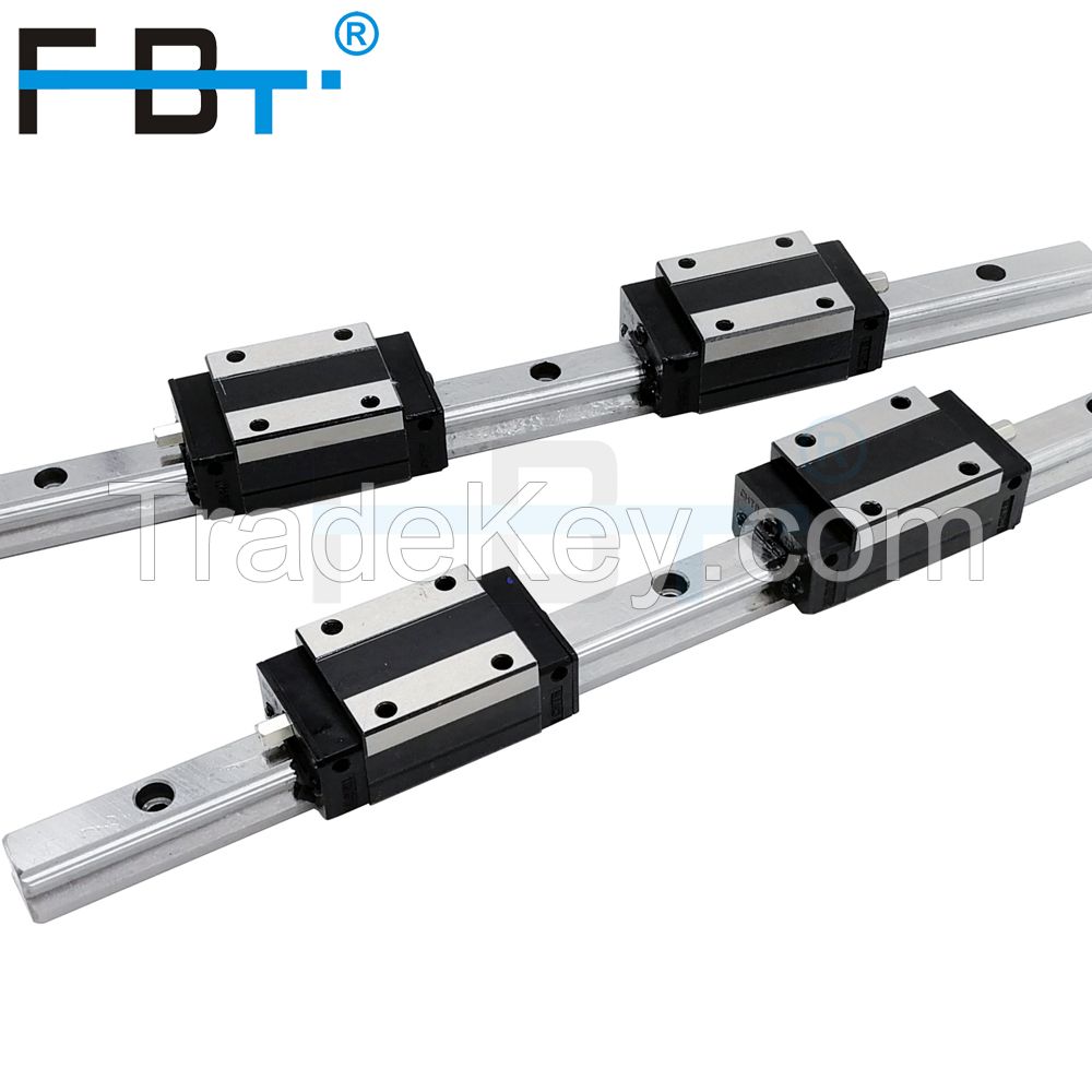 Chinese High Performance Linear Motion Guideway with BHL-NL Lengthen Narrow Carriage