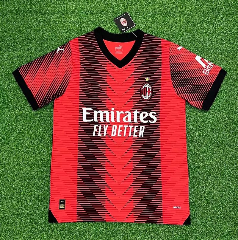 2023-2024 Milan Soccer Jersey Shirt Soccer Shirt Football Shirt Football Jersey Sport Wear