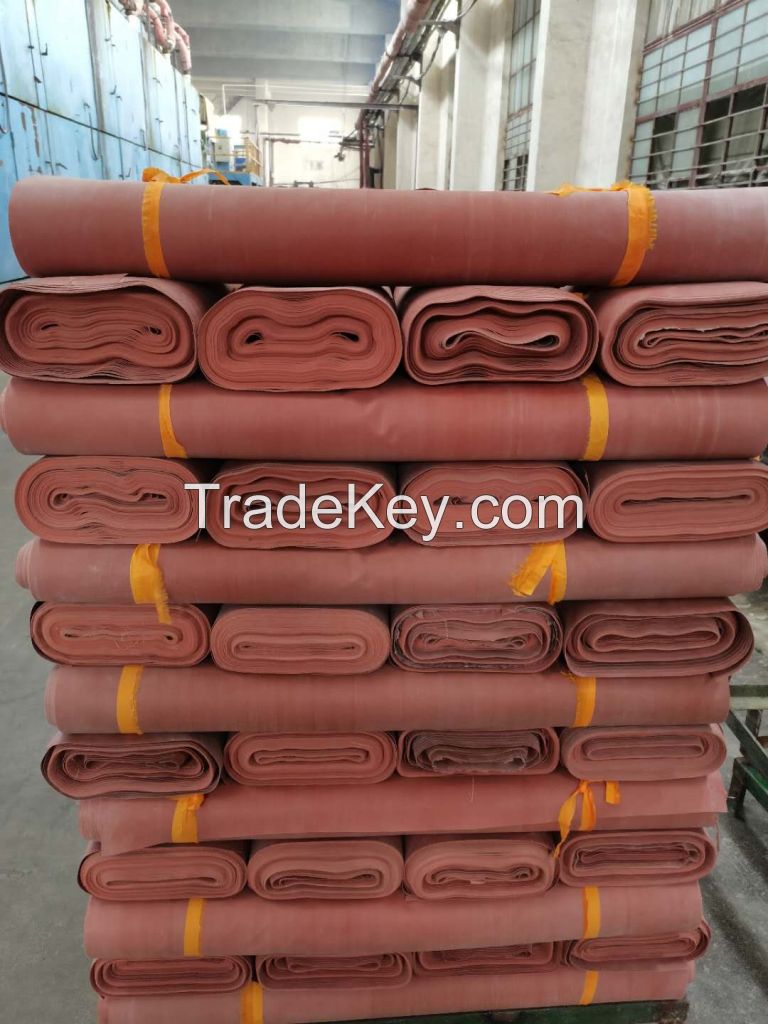 NR nature rubber coated fabric sheet