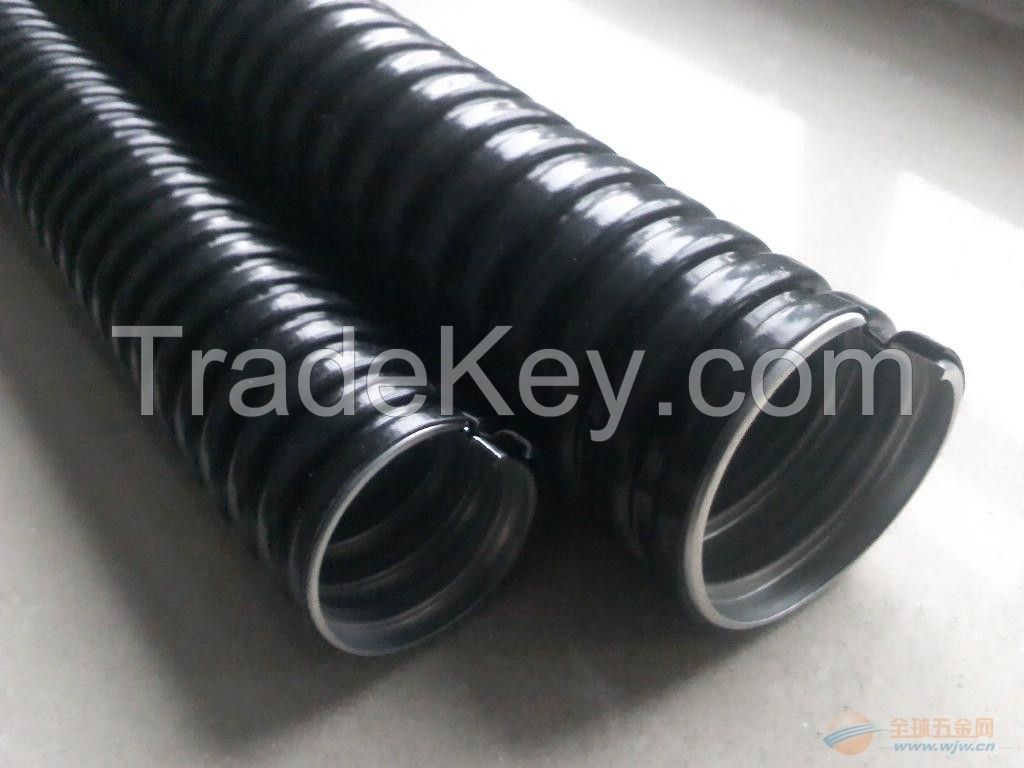 PVC/PE-coated flexible metallic conduit