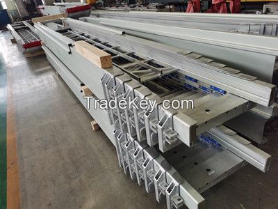 Lift telescopic aluminum arm, furniture lift aluminum ladder arm boom