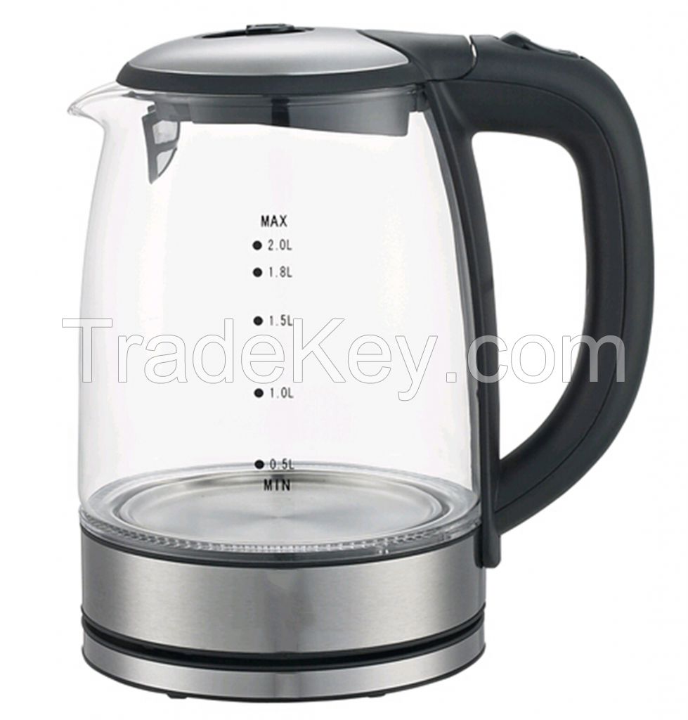 hotel glass electrical kettle