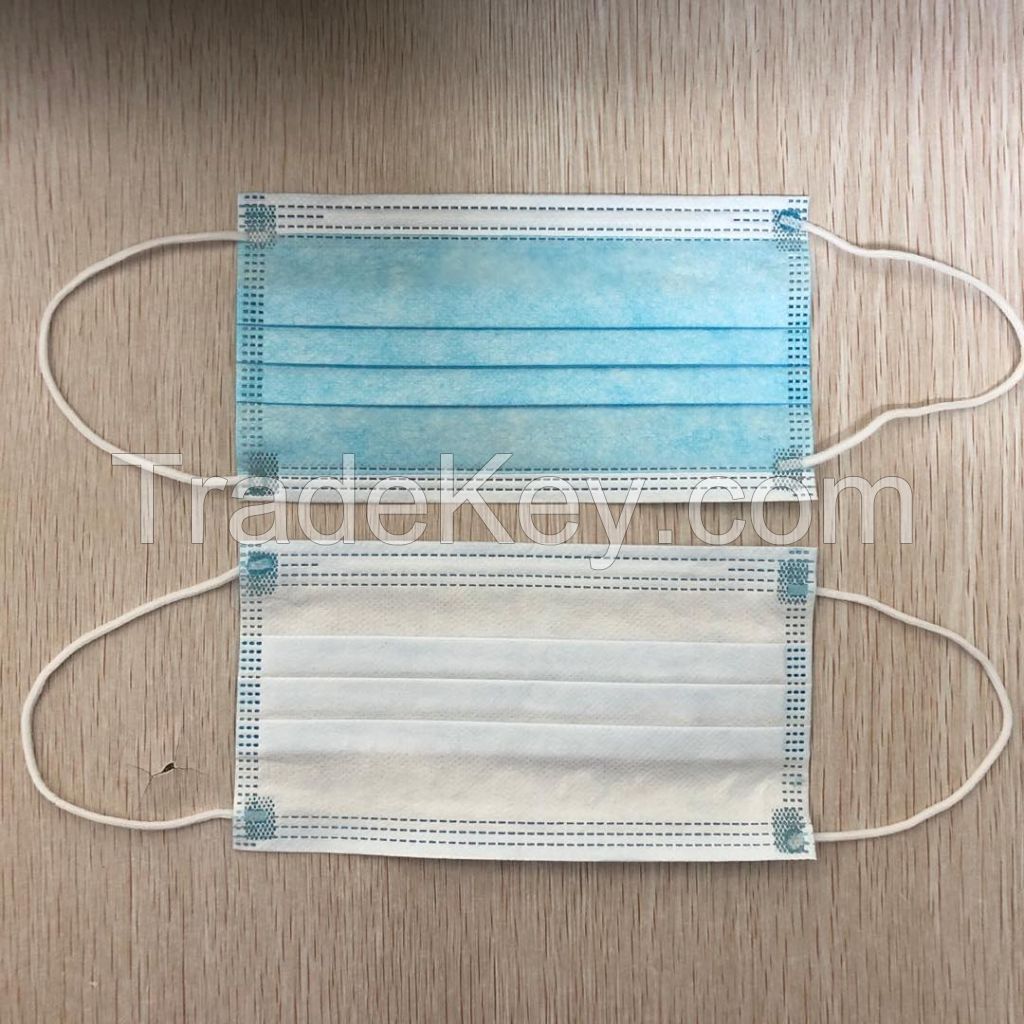 China disposable 3ply earloop non medical face mask with cheap price