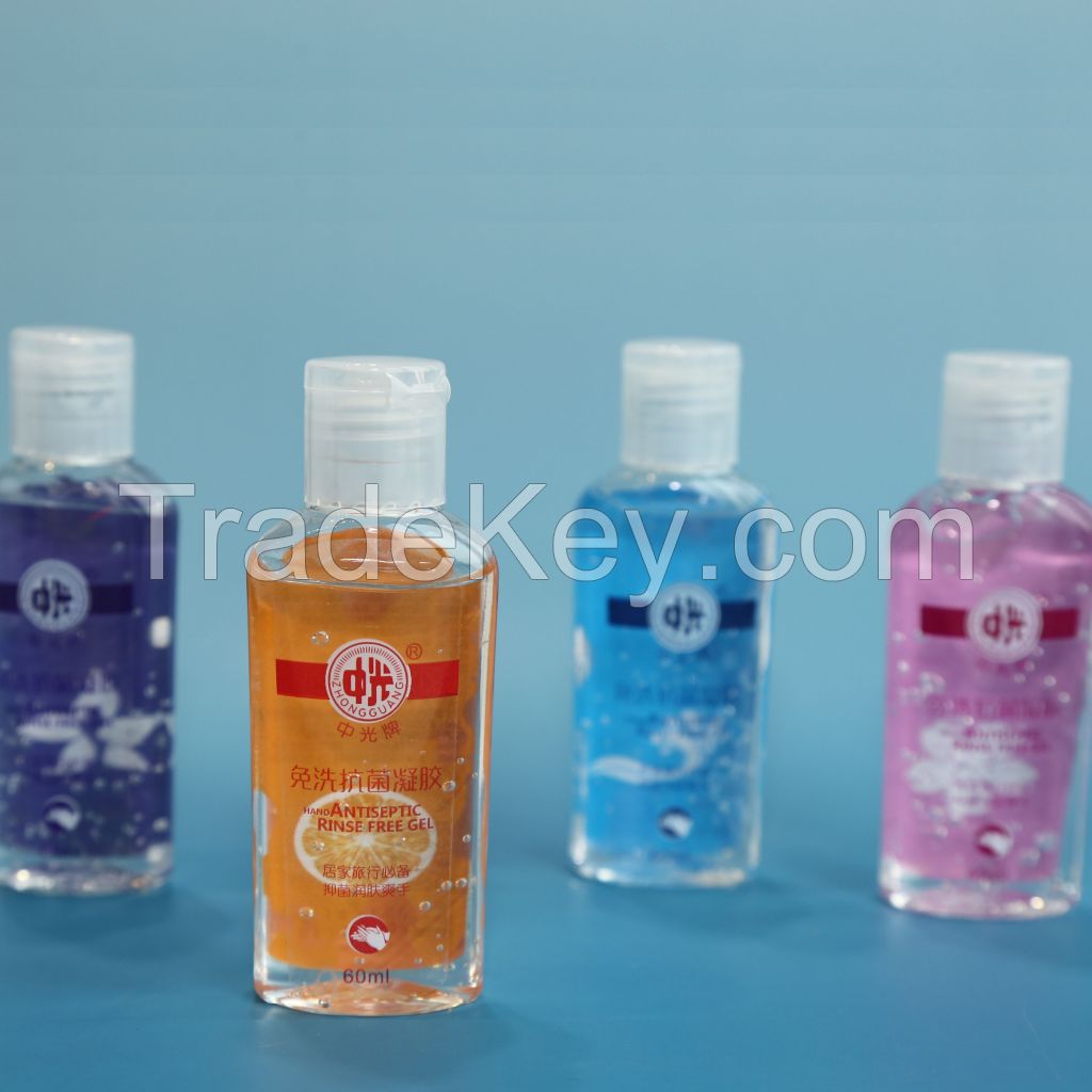 60ml Travel Size Antiseptic Waterless Hand Wash Soap Gel