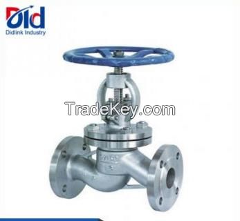 Stainless Steel CF8 flange DIN Manual Or Penumatic Operated Globe Valves Price