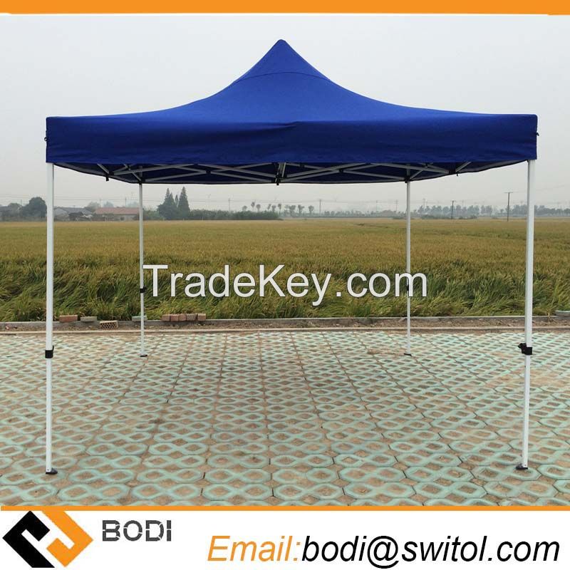 10X10 Blue Customized Cheap Pop up Gazebo Tent with Wall for Trade Show Event Exhibition Wedding Party Camping Fold Canopy