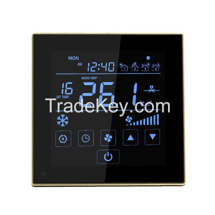 Touch Screen Thermostat for Fan Coil Unit