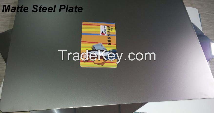 Matte Finish Card Lamination Steel Plate YSP-M