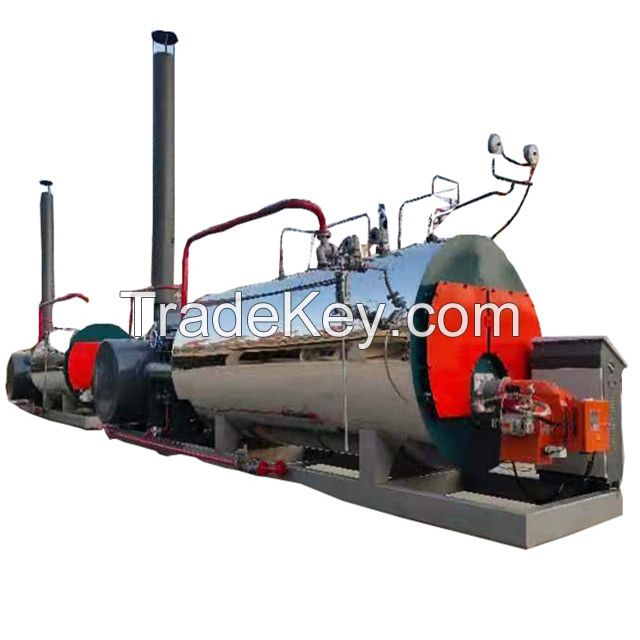 1-10 Ton Oil Gas Fired Steam Boiler For Feed Pellet Mill