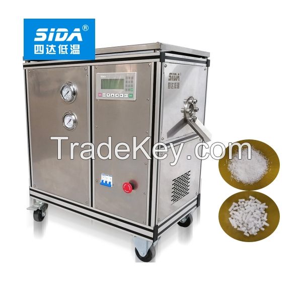 Sida small dry ice pellet maker machine 30kg/h