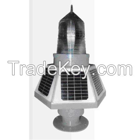 Low intensity solar aviation obstruction obstracle light
