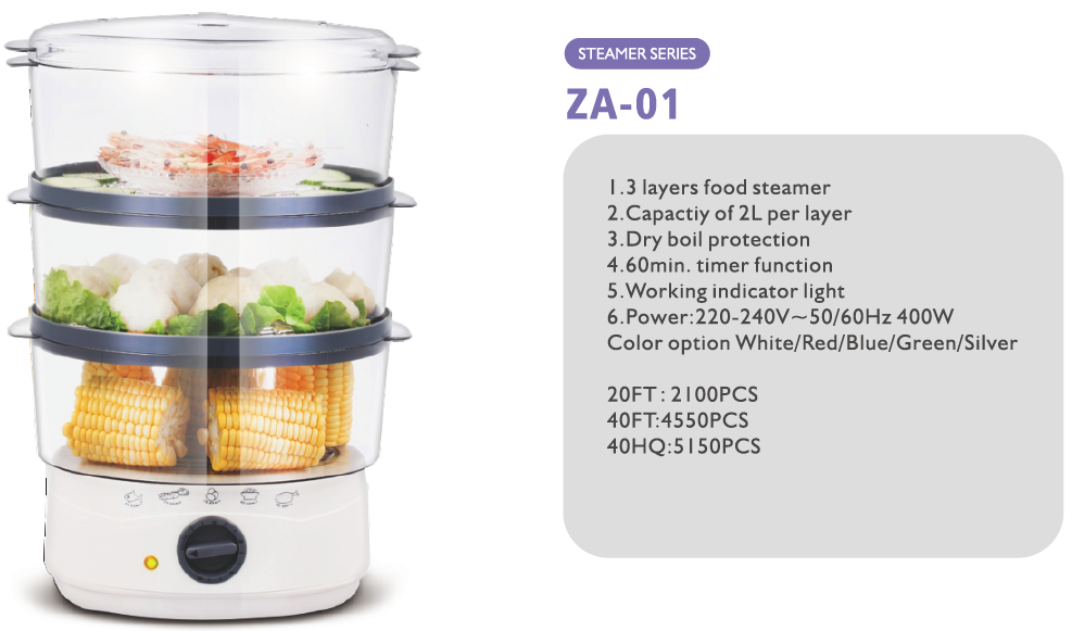 Food Steamer (BPA free), kitchen good helper