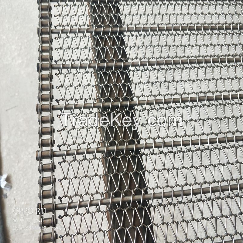Chain Driven Wire Mesh Conveyor Belts