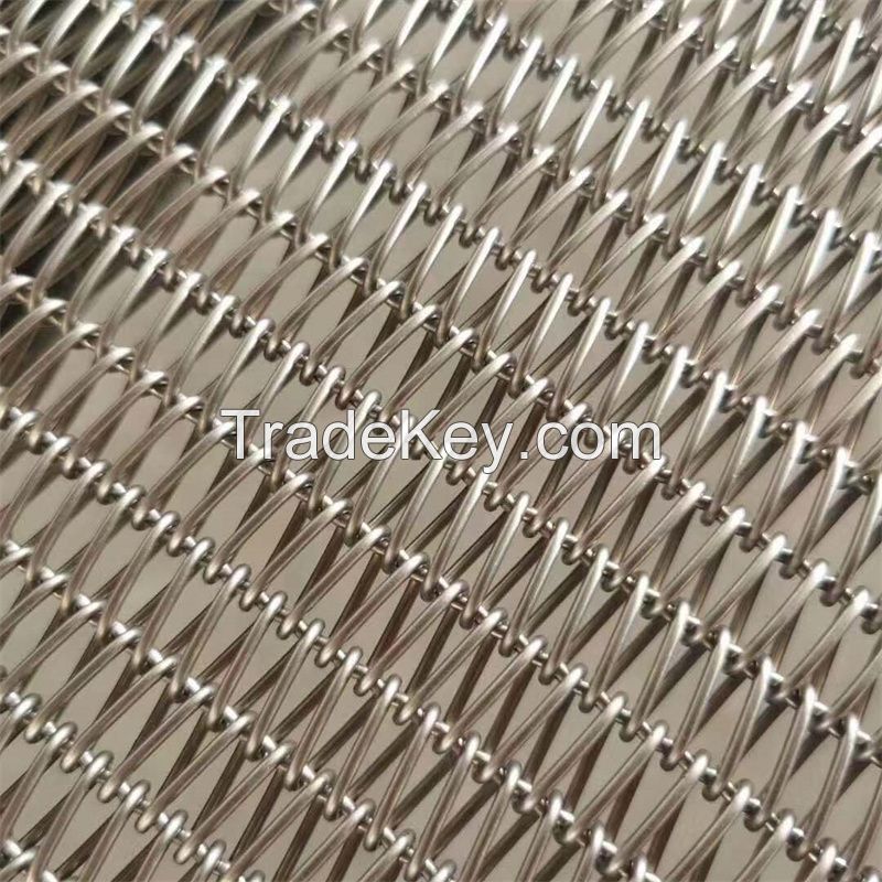 Balanced Weave Wire Mesh Belt