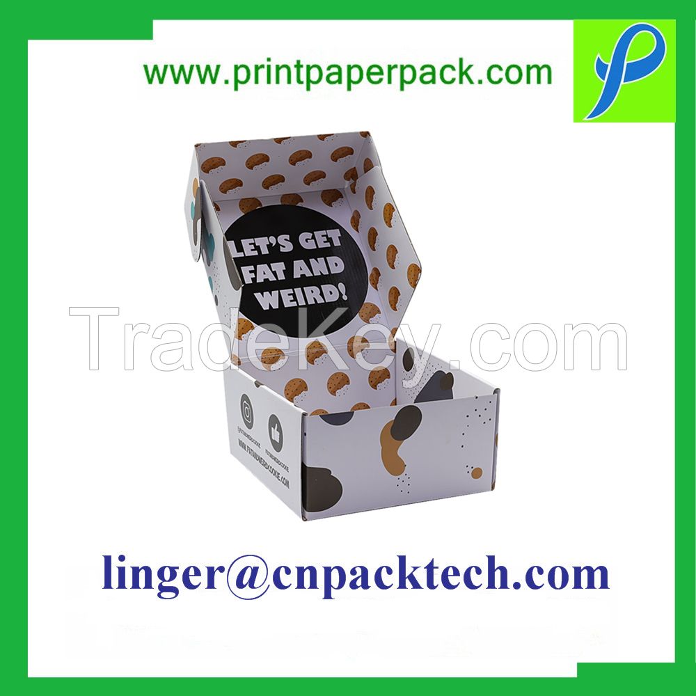 Customized Cardboard Offset Printing Flip Product Display Box