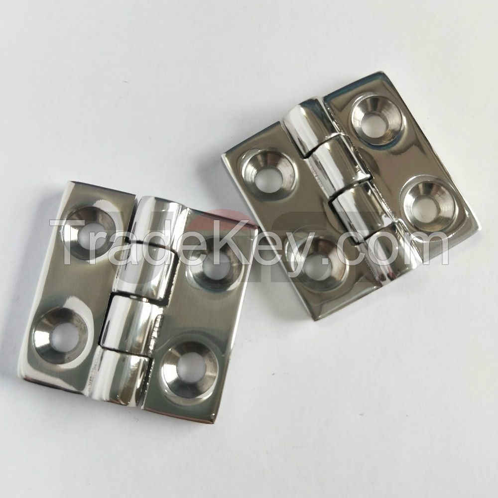 Stainless Steel Marine Hardware Boat Accessories Yacht Square Cabin Hinge