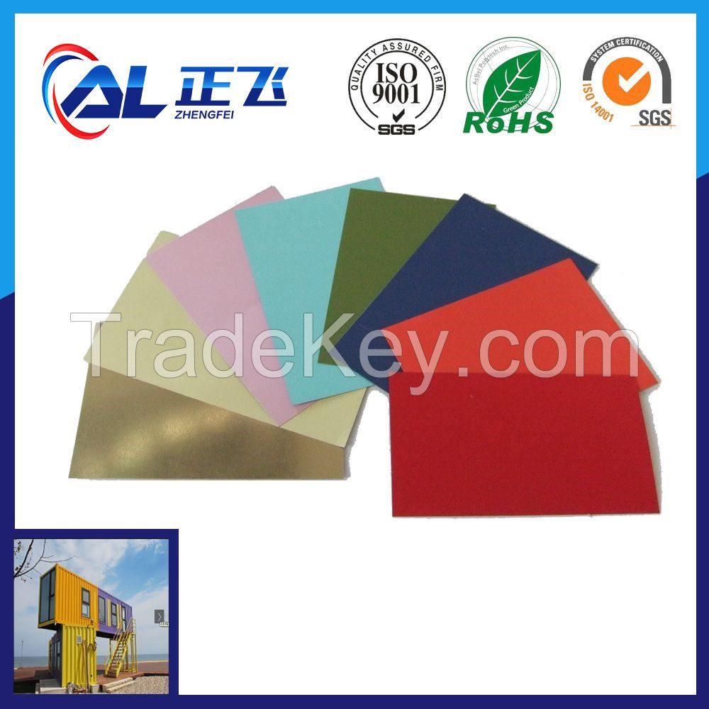 Gold color brushed aluminum foil 1070 China factory