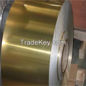 Hydrophilic aluminum foil 8011 O H22 gold color