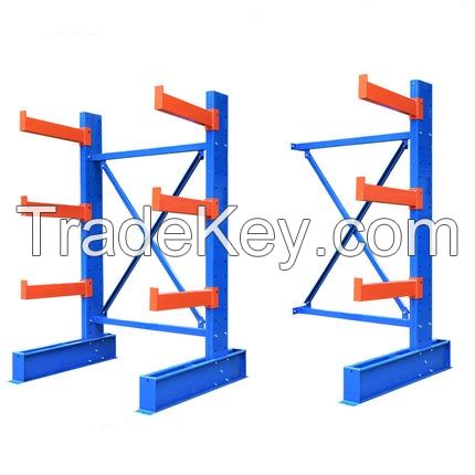 Single Side Warehouse Storage Cantilever Arm Rack