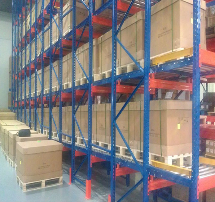 Warehouse Storage Gravity Carton Flow Rack