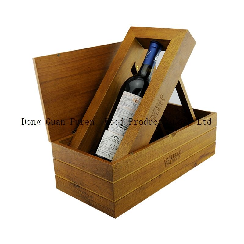 high qualitycustomized wooden wine box
