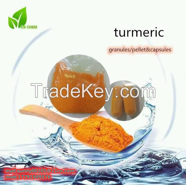 Turmeric Extract Curcumin Granule, Pellet, Capsules