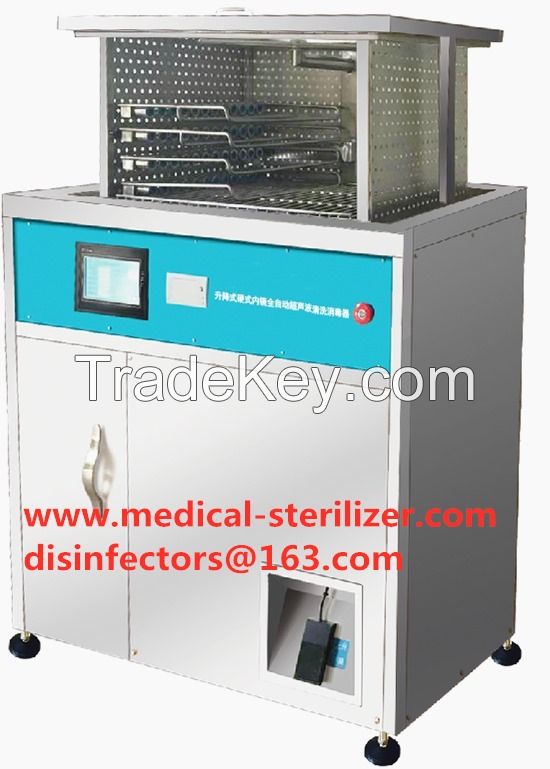 Hospital medical instruments ultrasonic boiling washing disinfecting machine