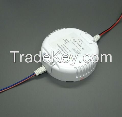 CV+CC Constant Voltage/Constant Current-Round TRIAC LED Driver