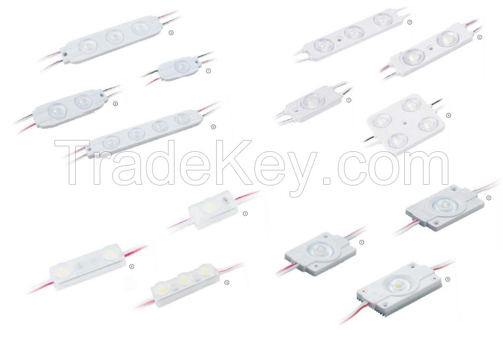 LED Module CW, WW, R/G/B/Y for channel letters and light box