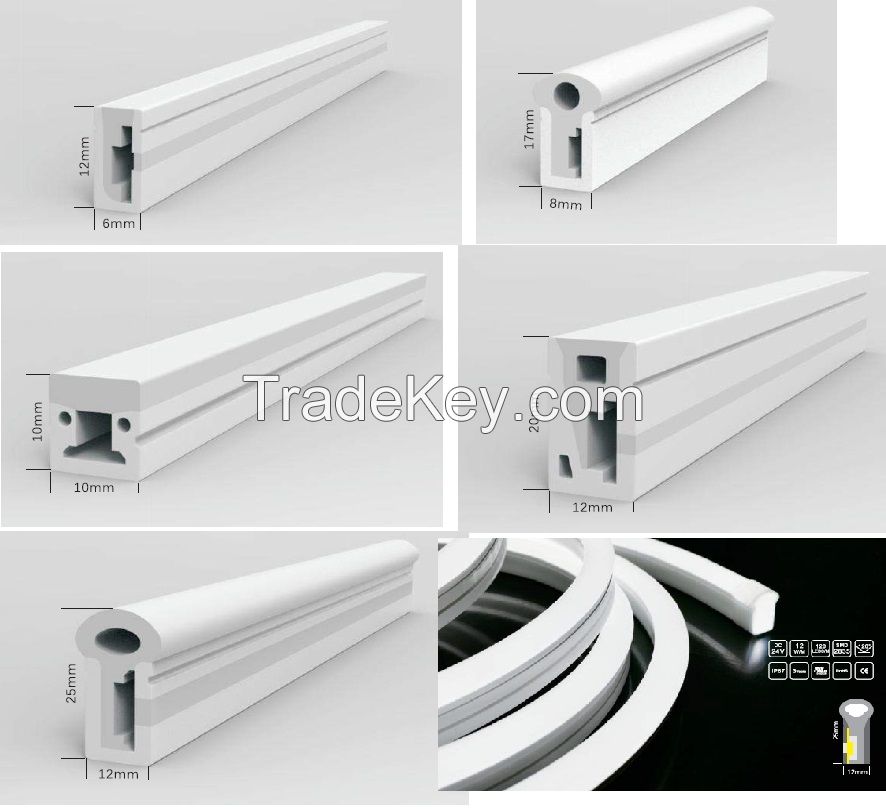 Silicone Neon Strip Tube, LED Profile, LED accessories, LED fitting