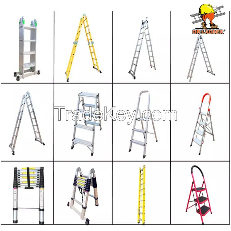 Electricians Platform 7 Tread Fiberglass Fiber Glass Step Ladder