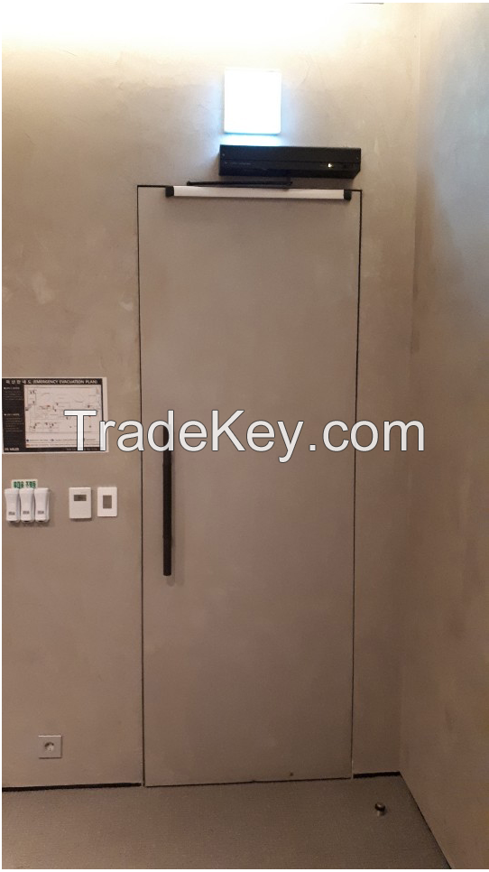 Korean automatic swing door - Cortech Co., Ltd.