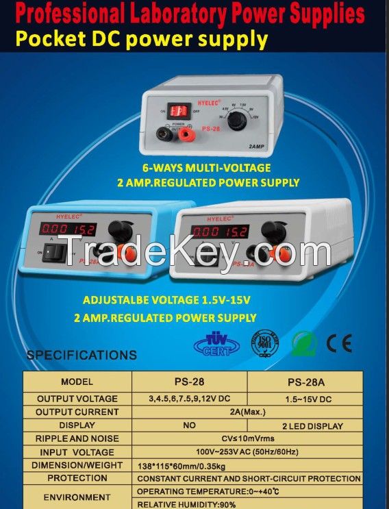 regulated power supply PS-28A