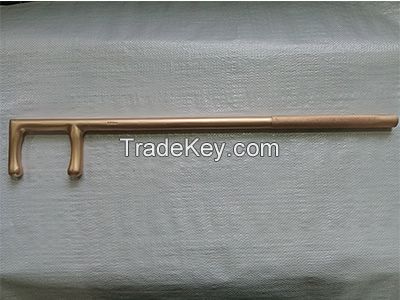 Non-Sparking Tools Valve Wheel Wrench 700 mm Copper Beryllium ATEX