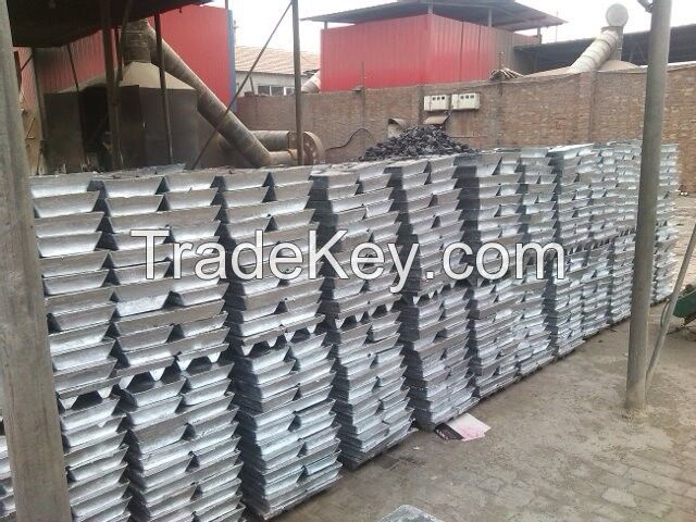 Top Quality Zinc Ingots 99.995% Purity