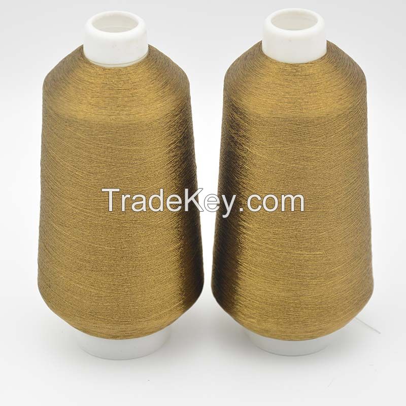 MS type metallic yarn for embroidery