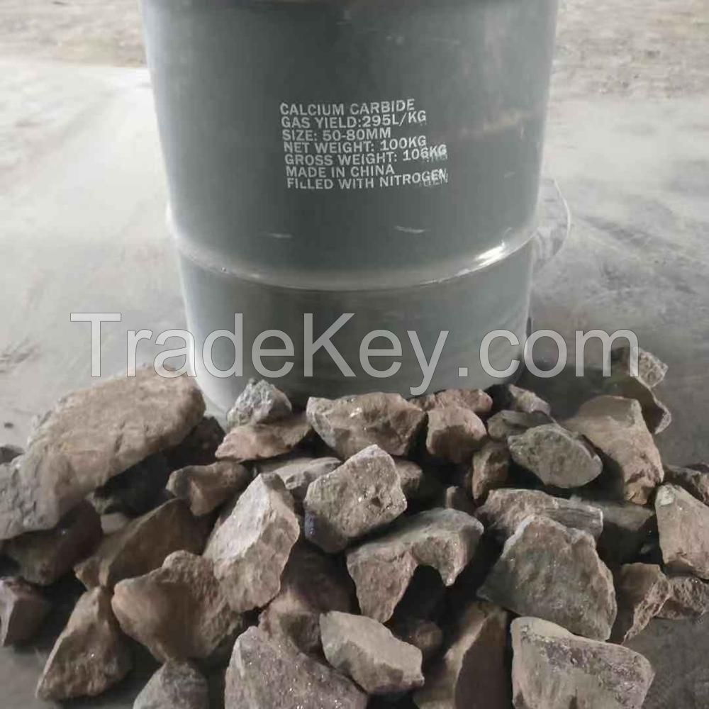 calcium carbide 295L/KG 50kg/drum 100kg/drum