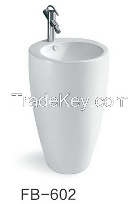 Cermic bathroom basin for home and hotel