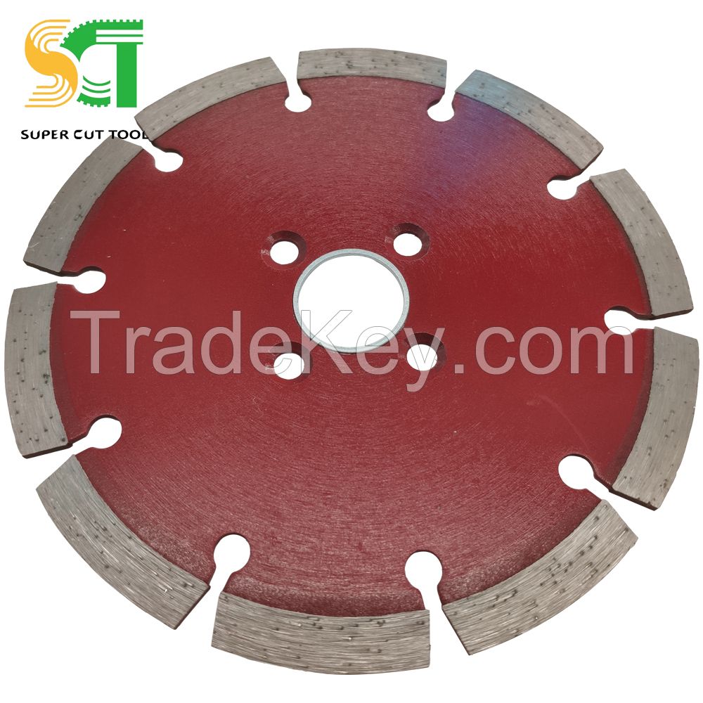 Diamond cutting disc for stone concrete asphalt masonry quartz dry cutting and grinding