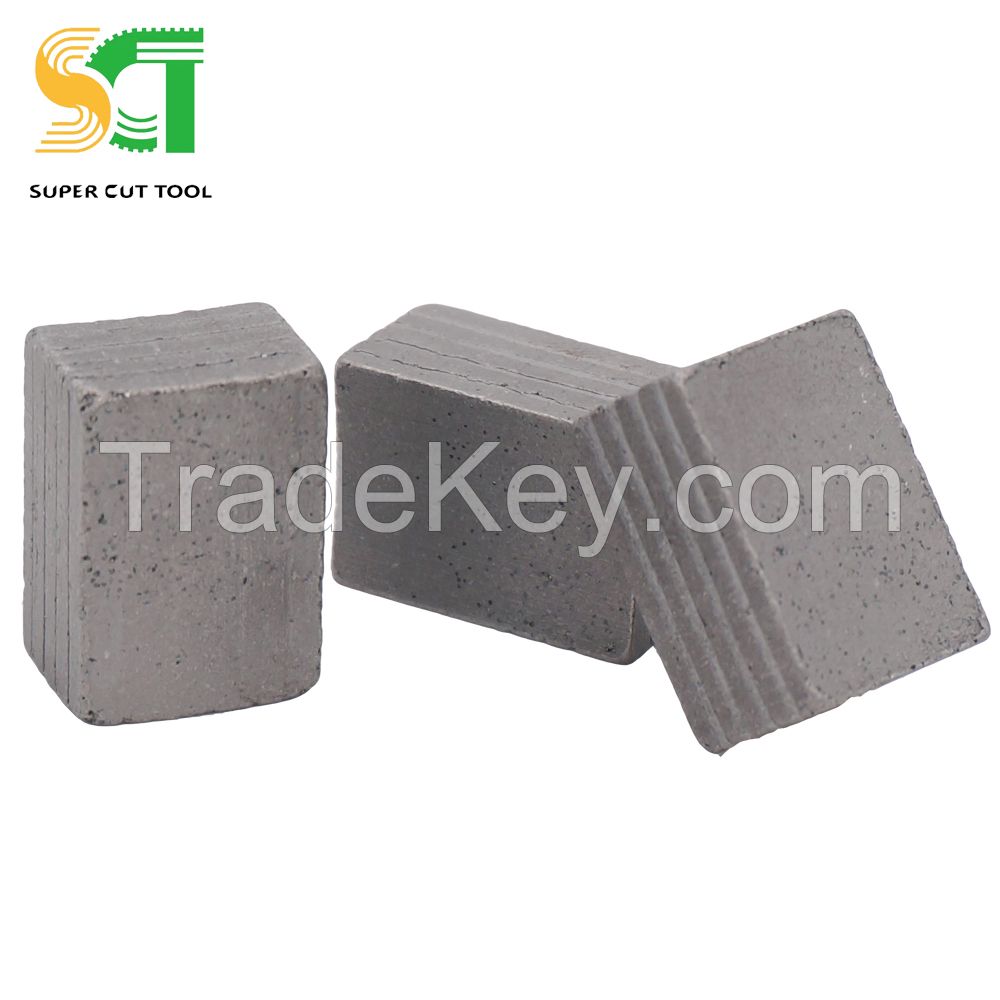 diamond segment for saw blade cutting natural stone and artificial stone