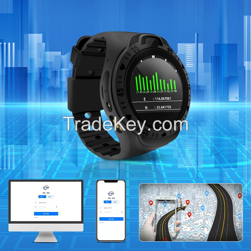 4G GPS judicial anti-disassembly tracking watch for prisoner