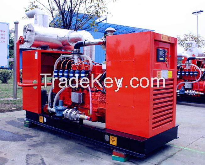 CHP natural gas generator 250kva/200kw, with engine HGNT14, with open type, 50/60hz