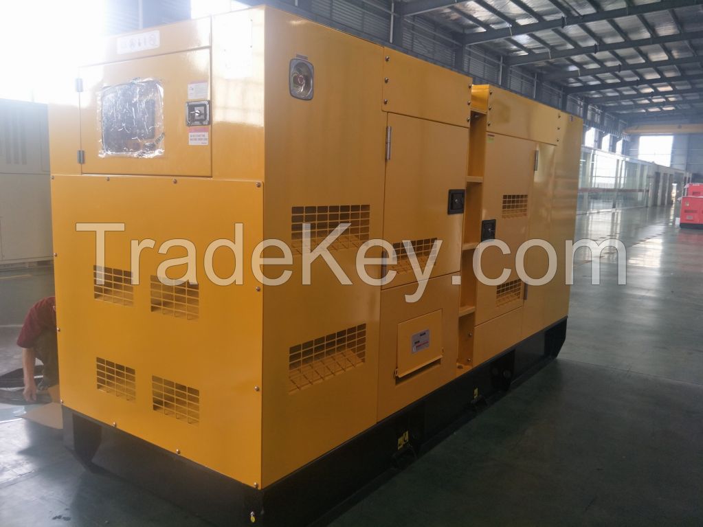 power generator sets 240kw/300kva, 50hz with engine model 1506A-E88TAG5, with silent type, 