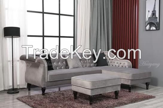 Modern Upholstered Sectional Sofa