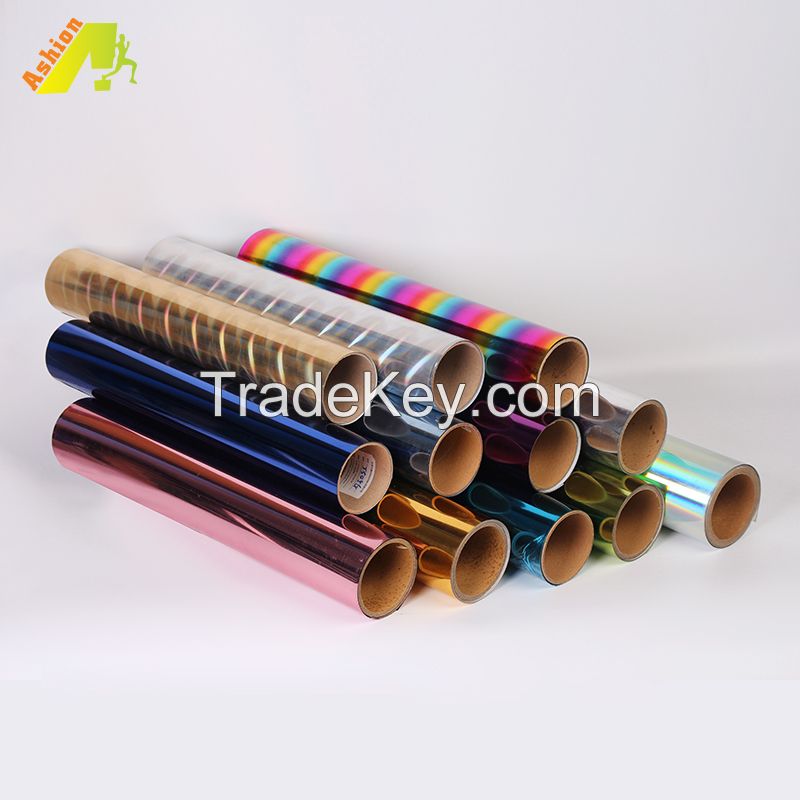 High elastic HTV heat transfer vinyl for Clothing Leather Cotton Fabric PU Material HTV vinyl rolls or sheets in transfer film