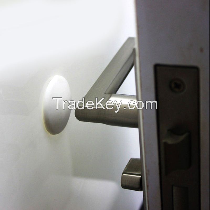 Silicone wall protector door handle bumper