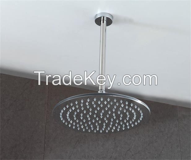 SUS304 shower head set round 12 to 10 inch ceiling mounted bathroom fitting