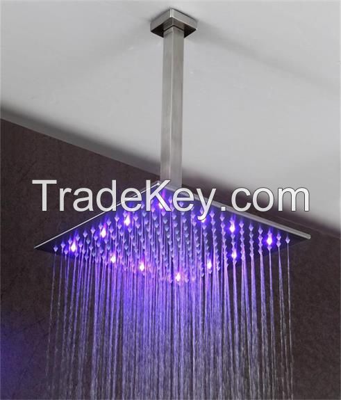 SUS304 shower head set 12 inch ceiling mounted shower room fitting