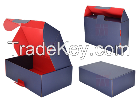 Wholesale Custom Corrugated Paper Board Shoes Paper Packaging Box Matt Laminated Packing Boxes